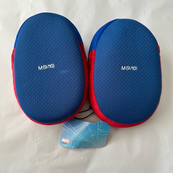 Red and Blue Spider-Man Slippers - Picture 2 of 3